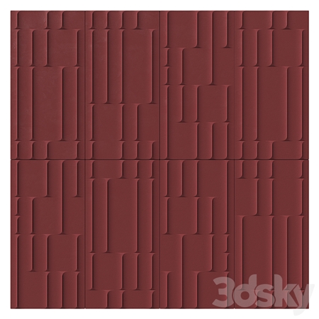 Decorative panel Inkiostro Bianco MOTIVO